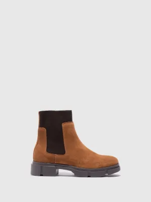 Camel Chelsea Ankle Boots