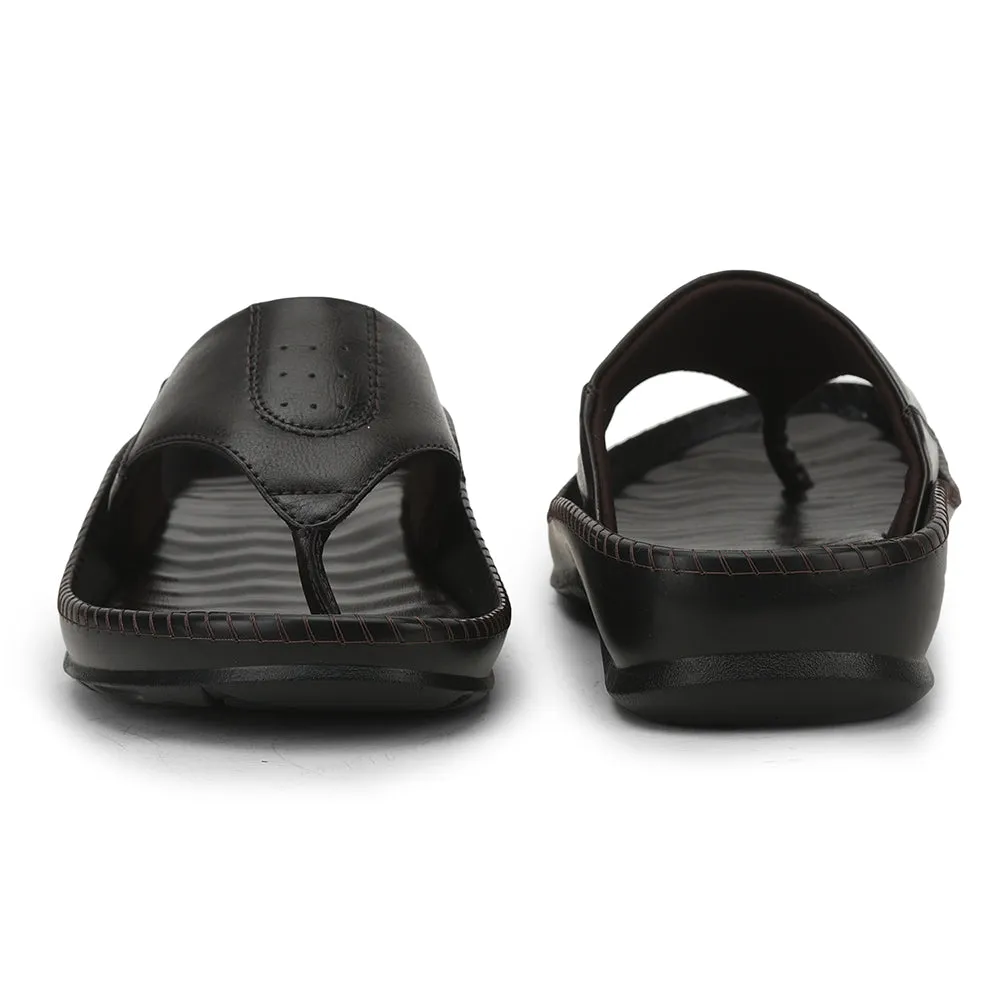 Coolers Brown Casual Slipper For Men META-1 By Liberty