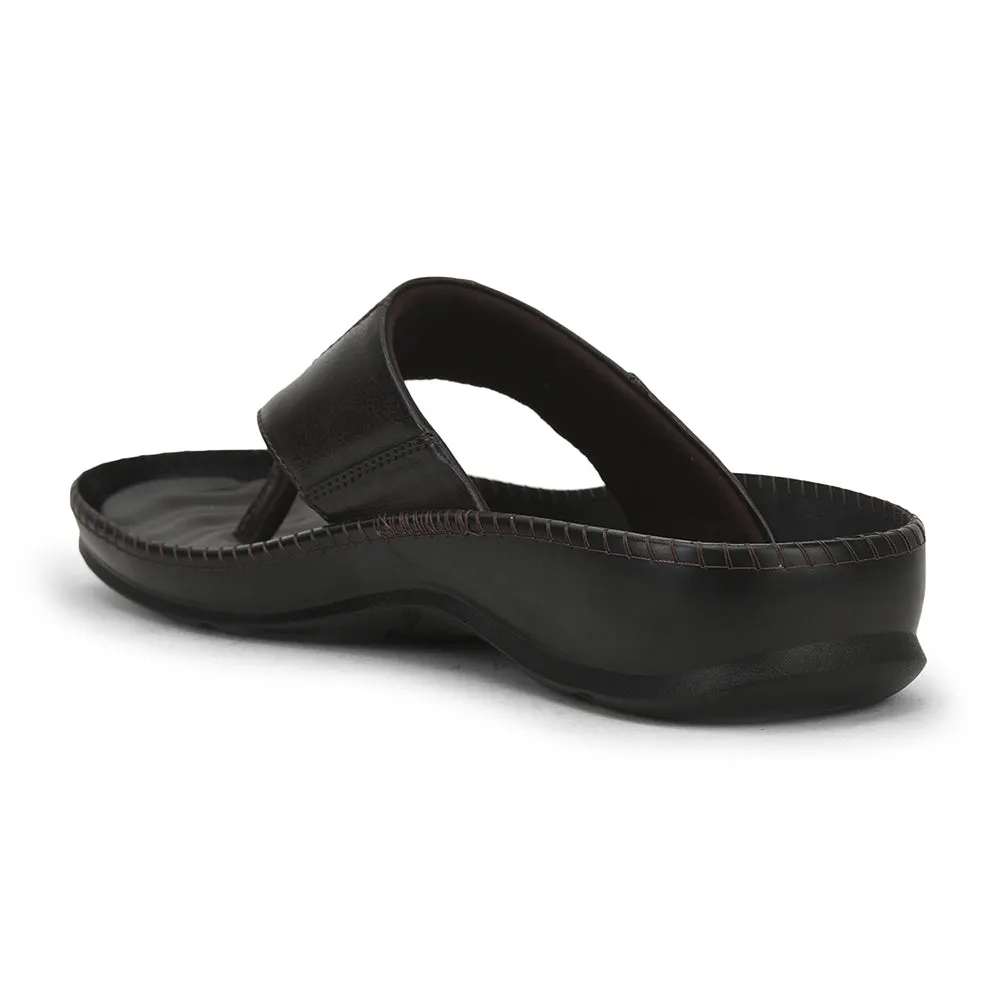 Coolers Brown Casual Slipper For Men META-1 By Liberty