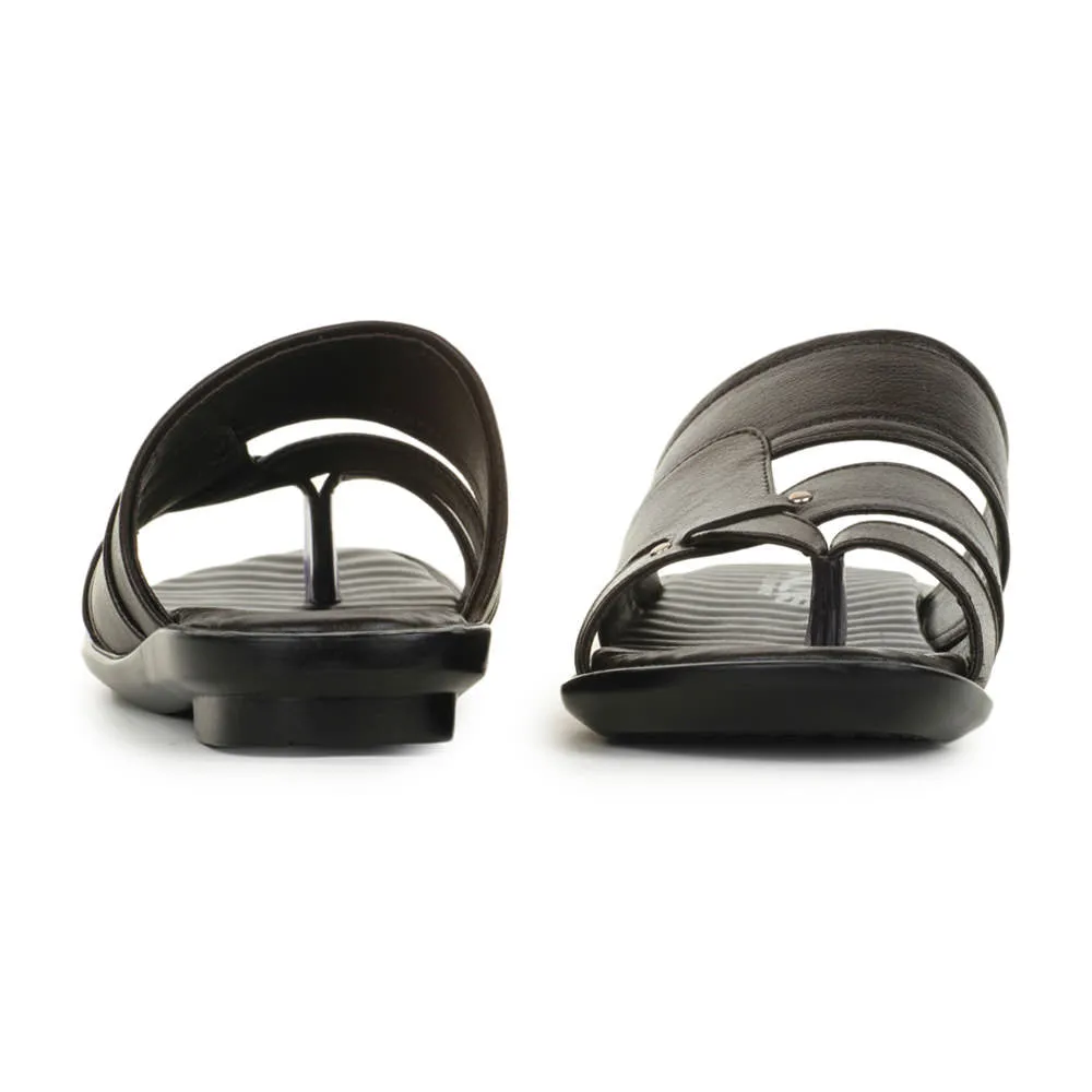 Coolers Casual Brown Slippers For Men TRL-113 By Liberty