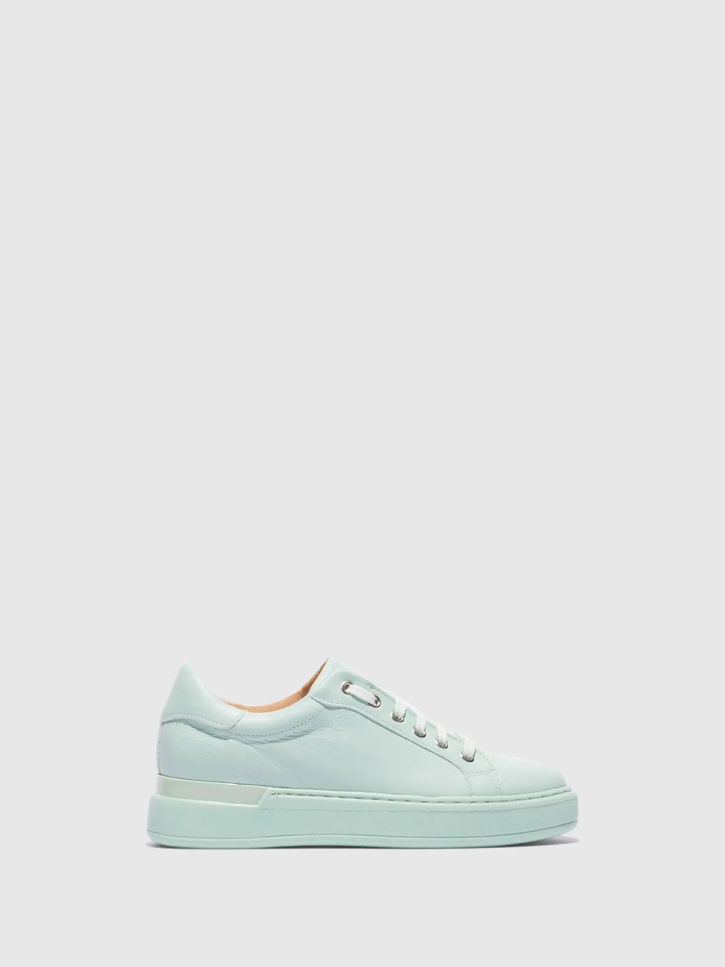 Green Lace-up Trainers