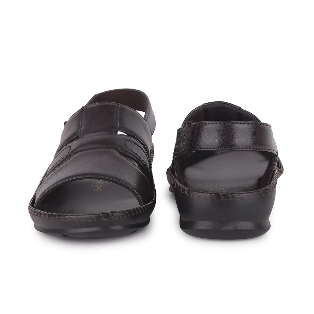 Healers Brown Casual Sandal For Men STARC-1E By Liberty
