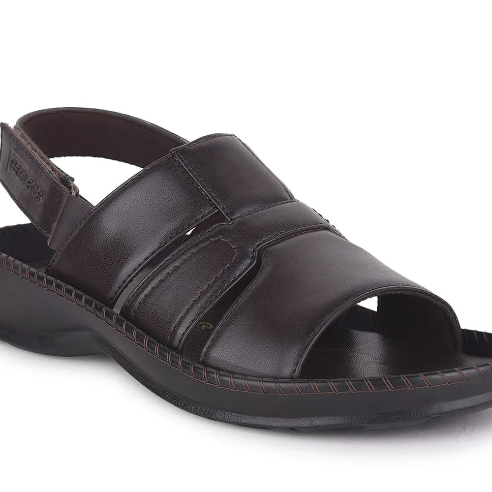 Healers Brown Casual Sandal For Men STARC-1E By Liberty