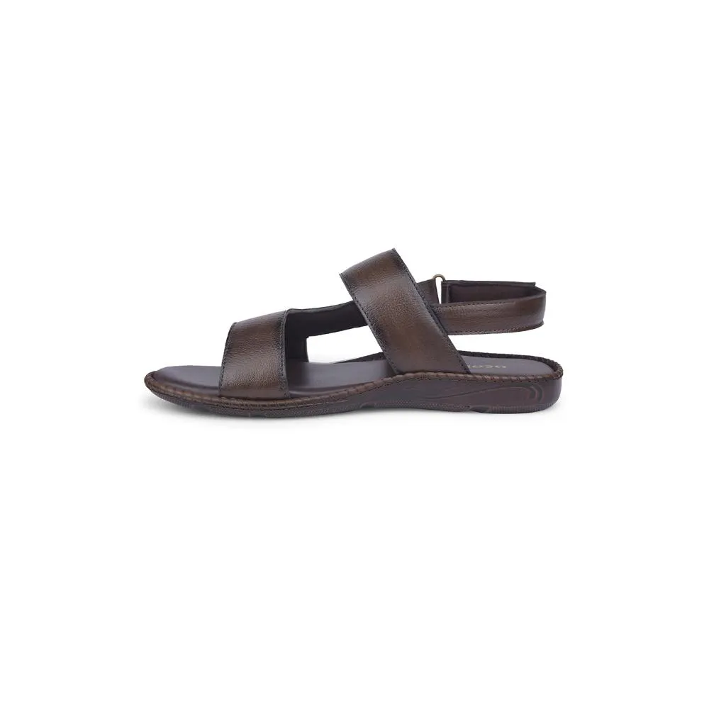 Healers Brown Casual Sandal For Men VCL-103 By Liberty