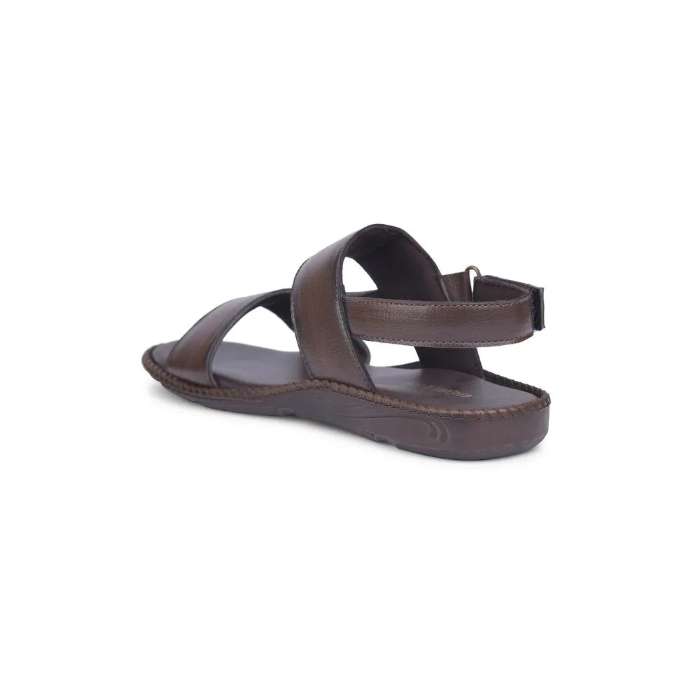 Healers Brown Casual Sandal For Men VCL-103 By Liberty
