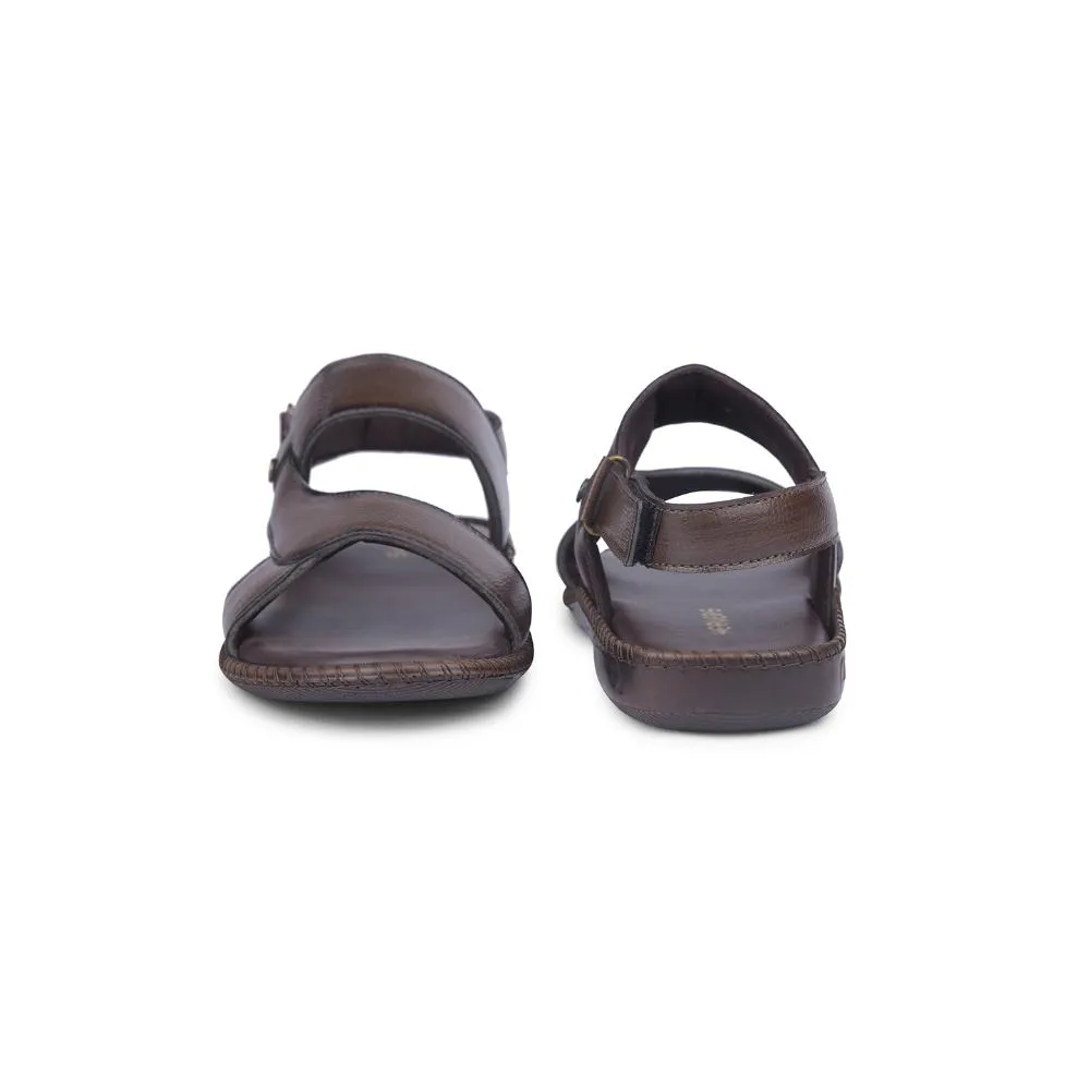 Healers Brown Casual Sandal For Men VCL-103 By Liberty