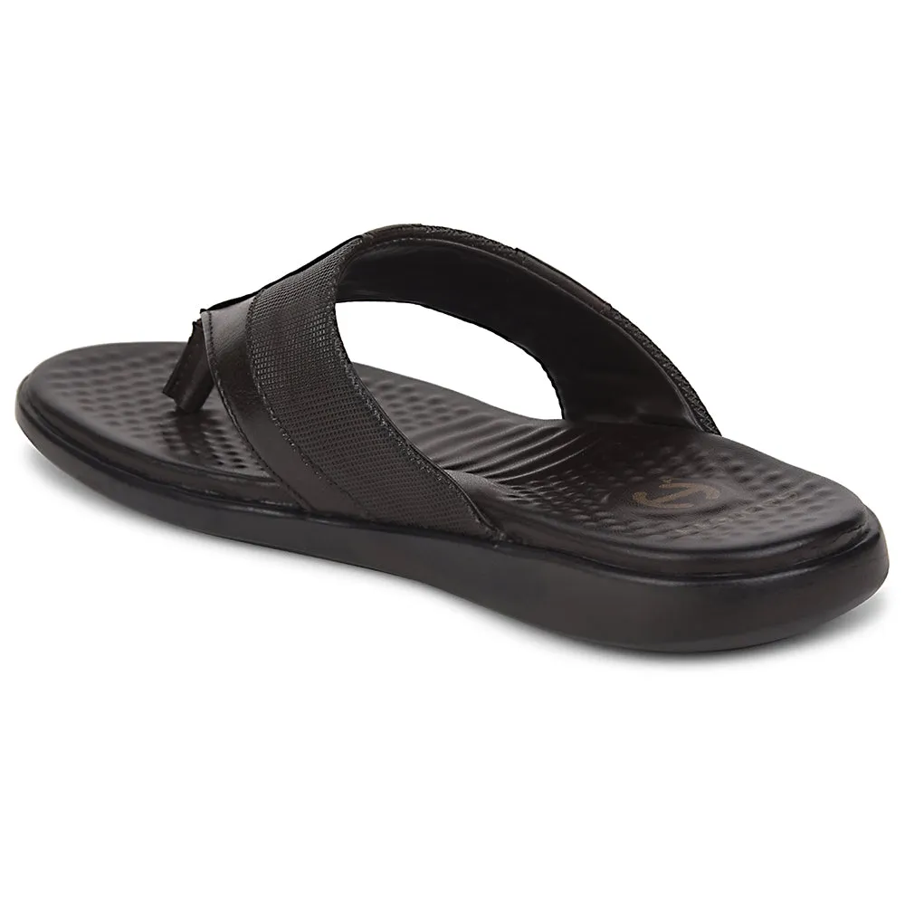 Healers Brown Casual Slipper For Men SOFTER-2 By Liberty