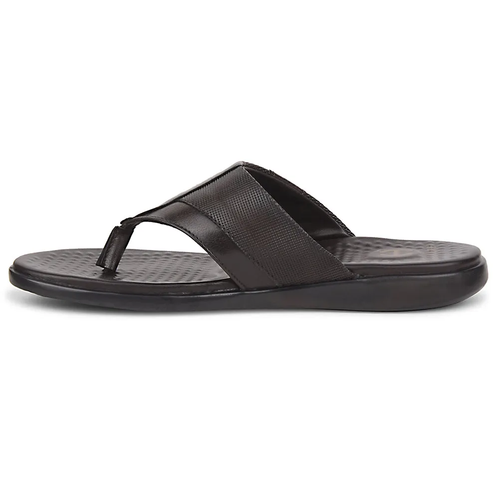 Healers Brown Casual Slipper For Men SOFTER-2 By Liberty