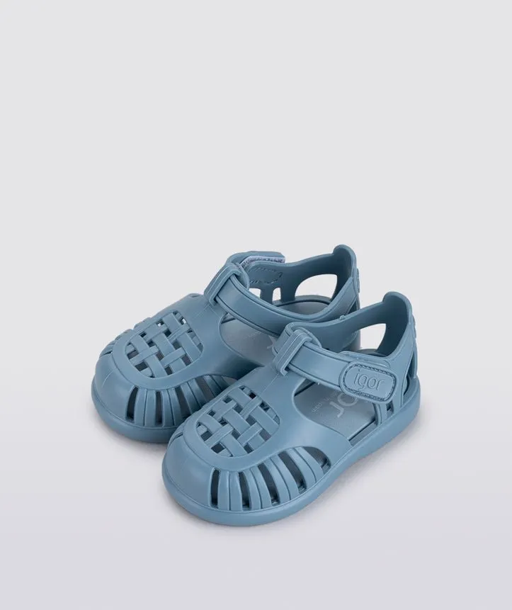 Igor: Tobby Kids Jelly Sandals - Oceano Blue