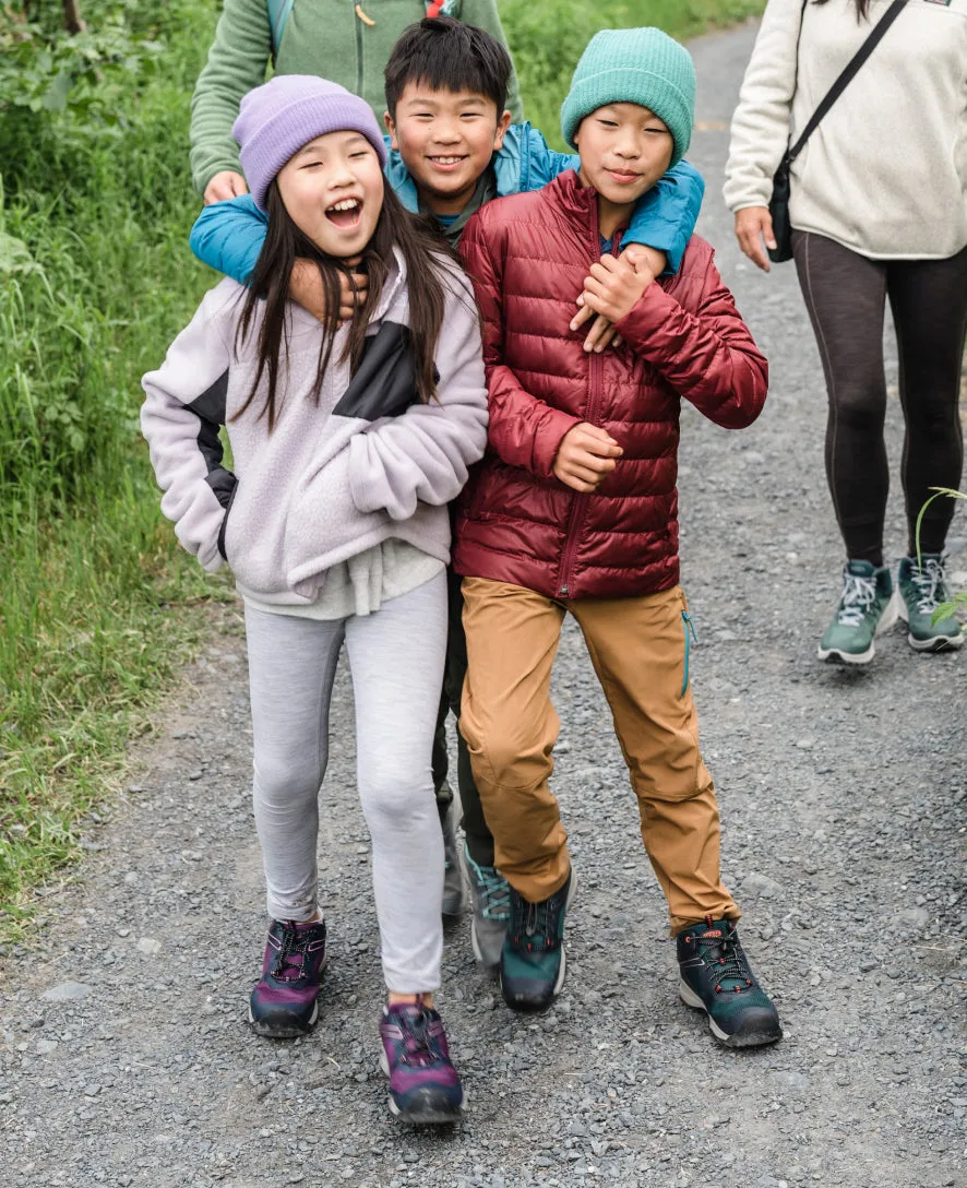 Keen Little Kids' Wanduro Waterproof Shoe  |  Sky Captain/Charisma
