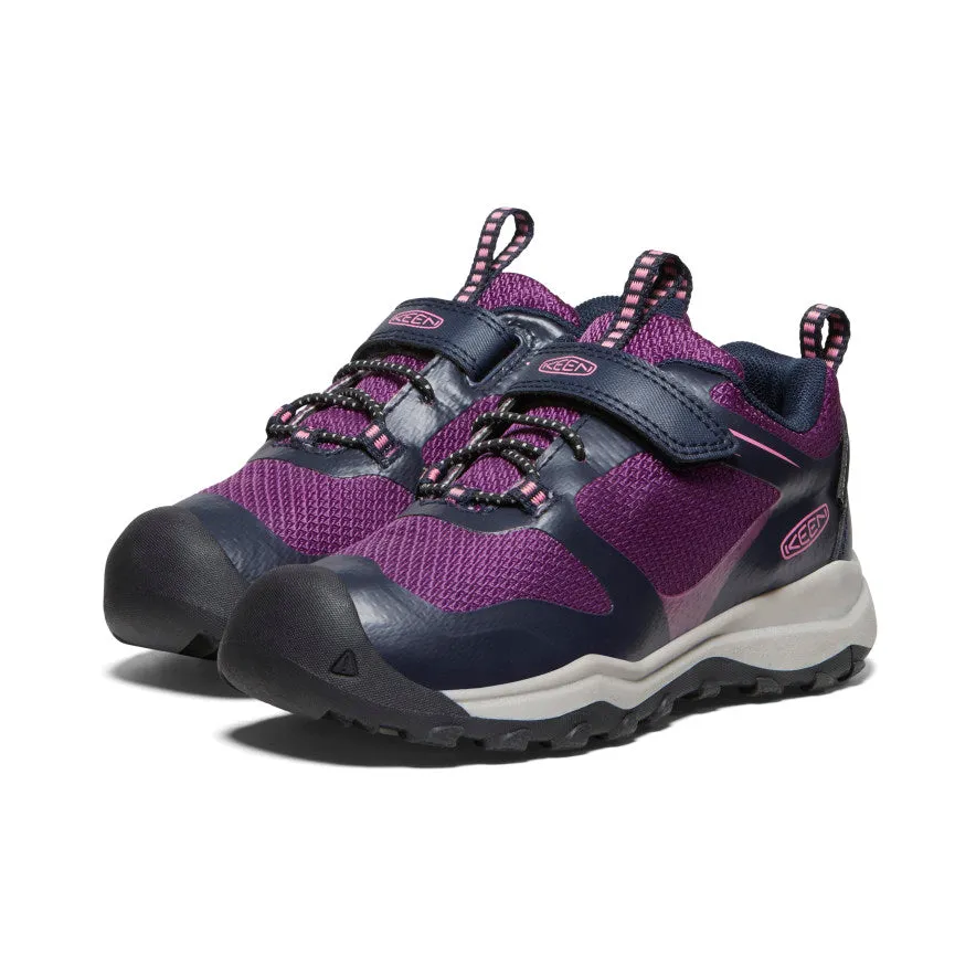 Keen Little Kids' Wanduro Waterproof Shoe  |  Sky Captain/Charisma