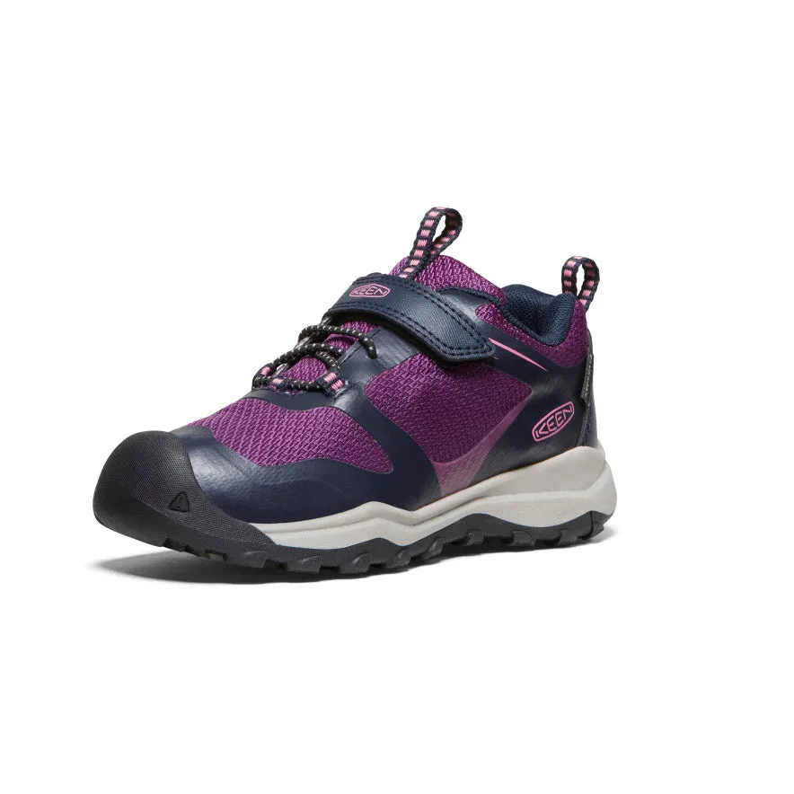Keen Little Kids' Wanduro Waterproof Shoe  |  Sky Captain/Charisma