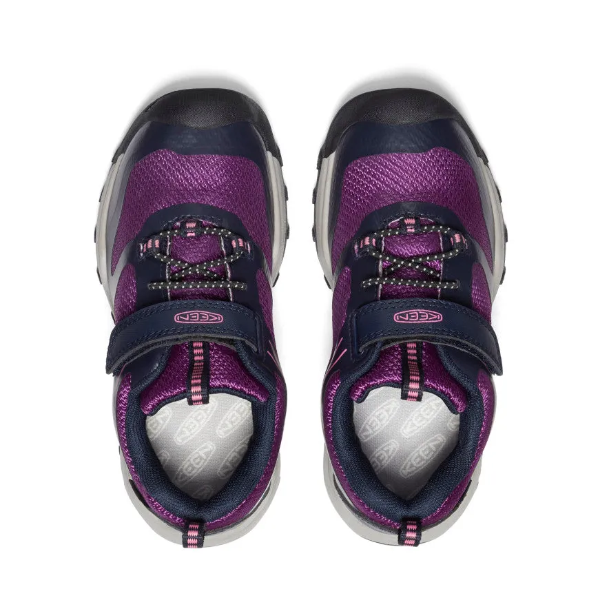 Keen Little Kids' Wanduro Waterproof Shoe  |  Sky Captain/Charisma