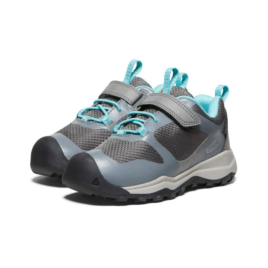 Keen Little Kids' Wanduro Waterproof Shoe  |  Steel Grey/Ipanema