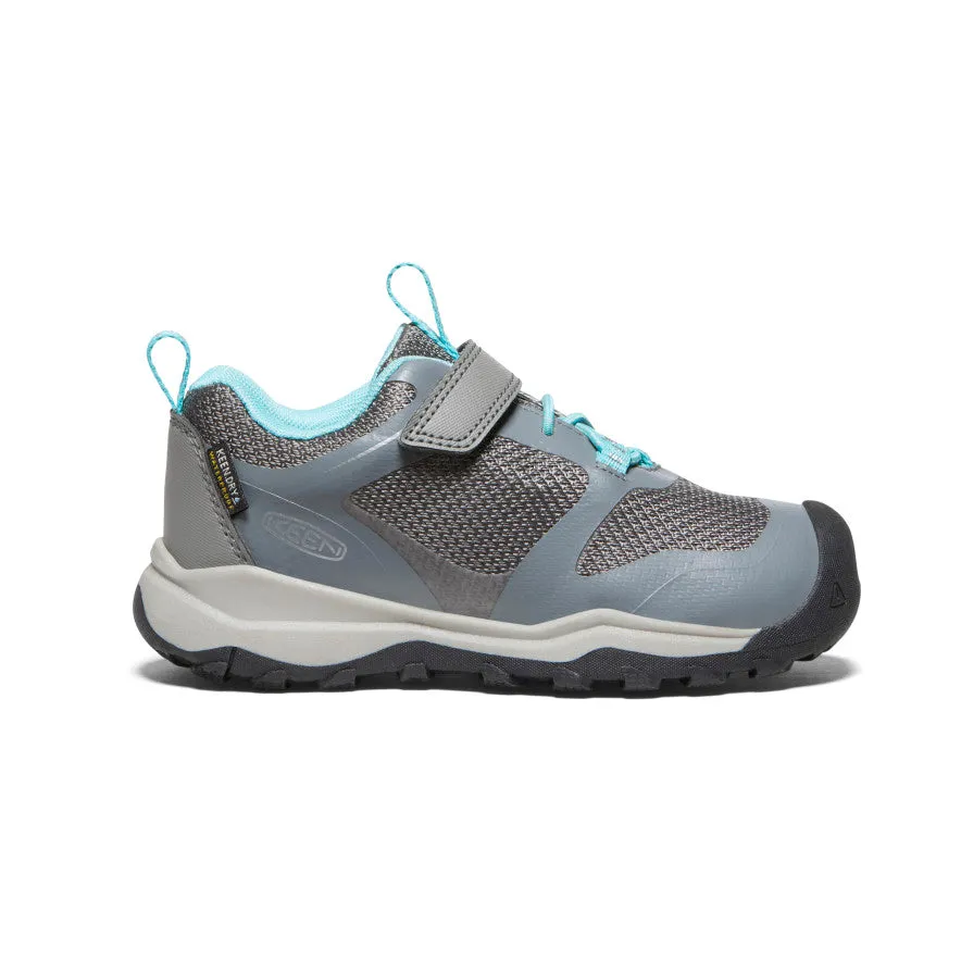 Keen Little Kids' Wanduro Waterproof Shoe  |  Steel Grey/Ipanema