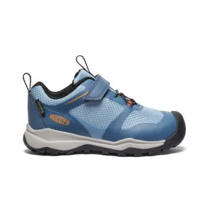 Keen Little Kids' Wanduro Waterproof Shoe  |  Vintage Indigo/Scarlet Ibis