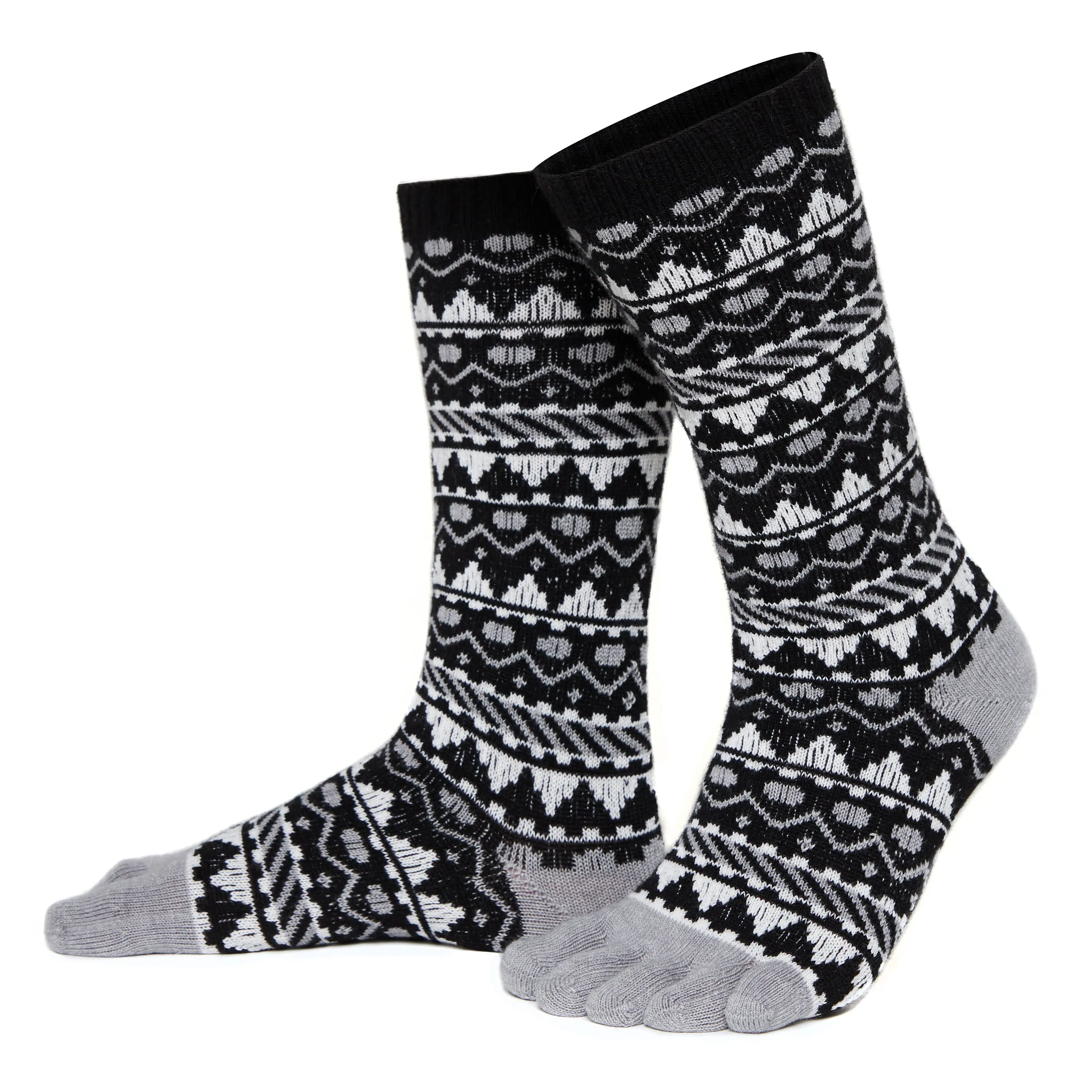 Knitido Biwa Ull Black / White