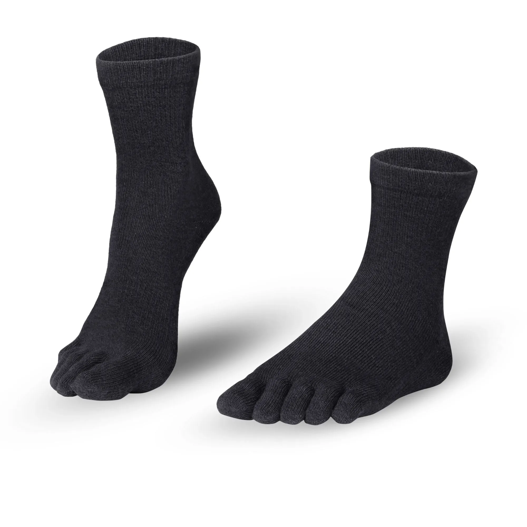 Knitido Cotton & Merino Midi  Black