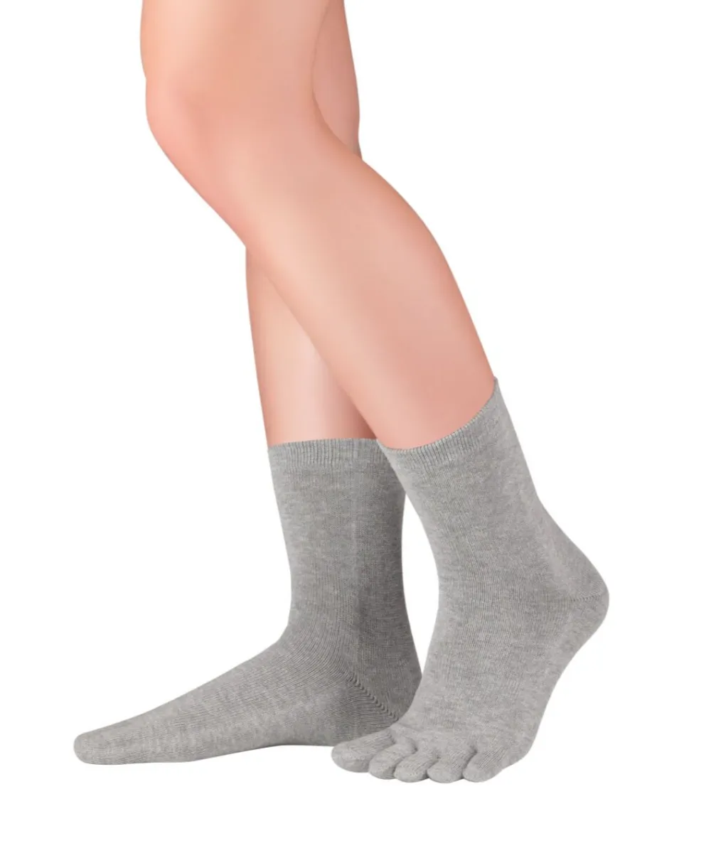 Knitido Dr. Foot Silver Protect Midi  Ankle tsokker Light Grey