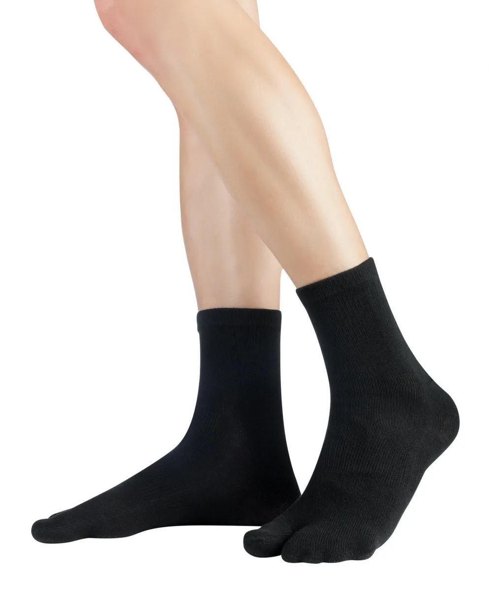 Knitido Essentials Tabi Short  Tabisokker  Black