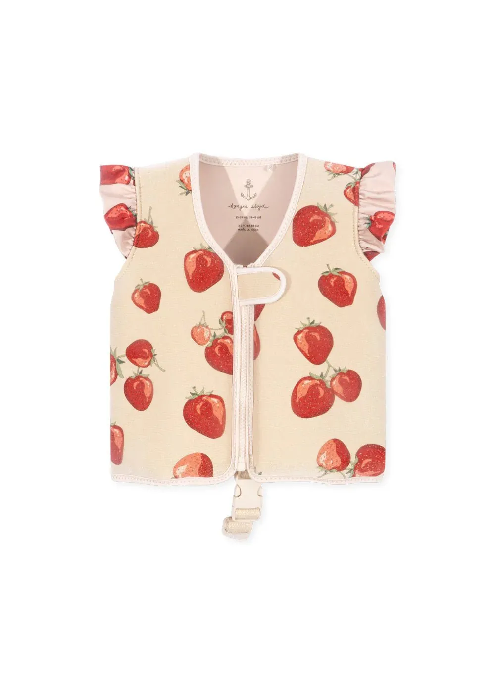 Konges Sljd: Avery Kids Swim Vest - Fragola