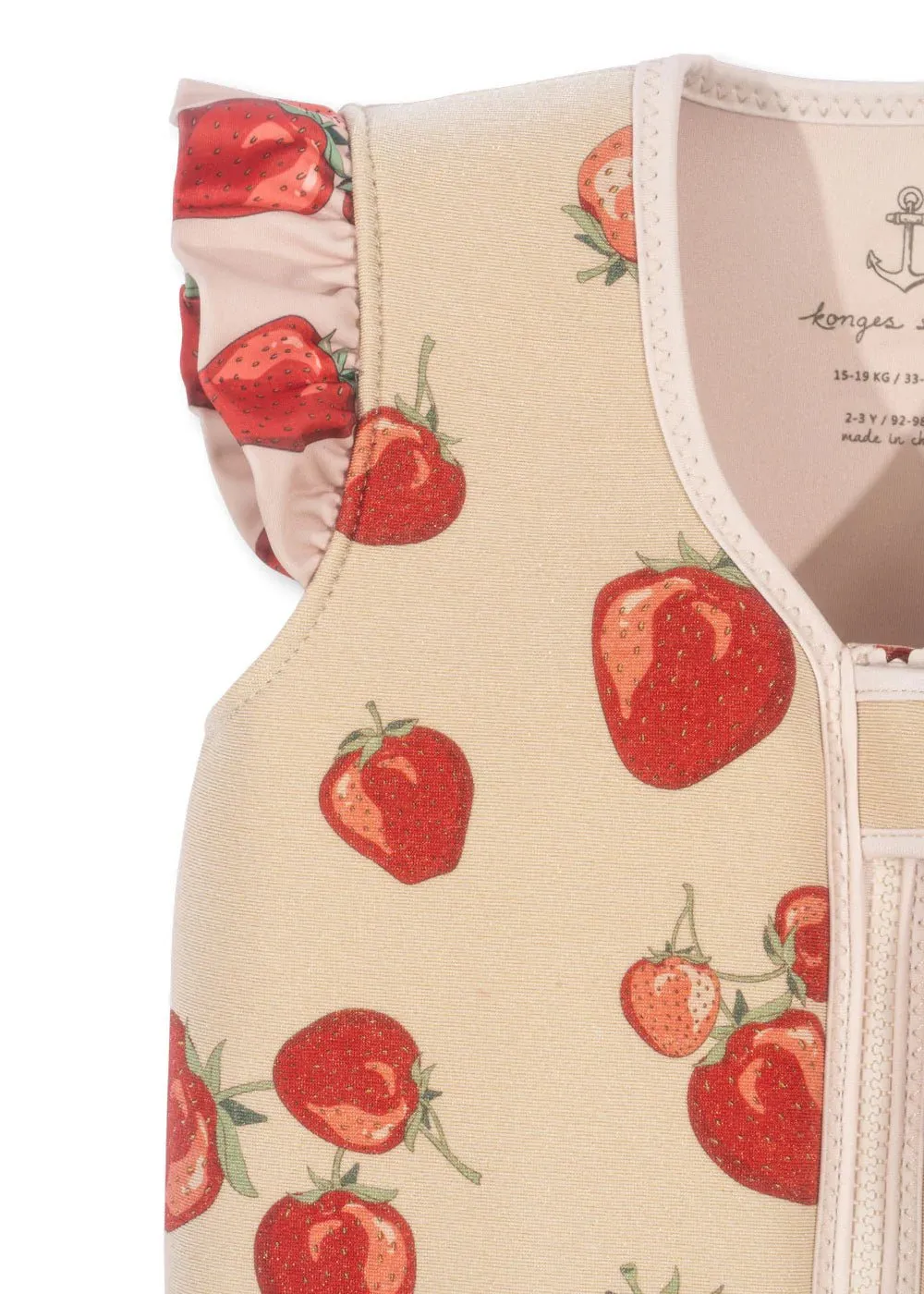 Konges Sljd: Avery Kids Swim Vest - Fragola