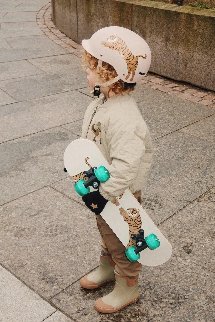 Konges Sljd: Wooden Skateboard - Tiger