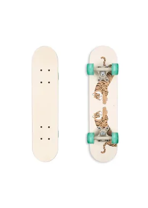 Konges Sljd: Wooden Skateboard - Tiger