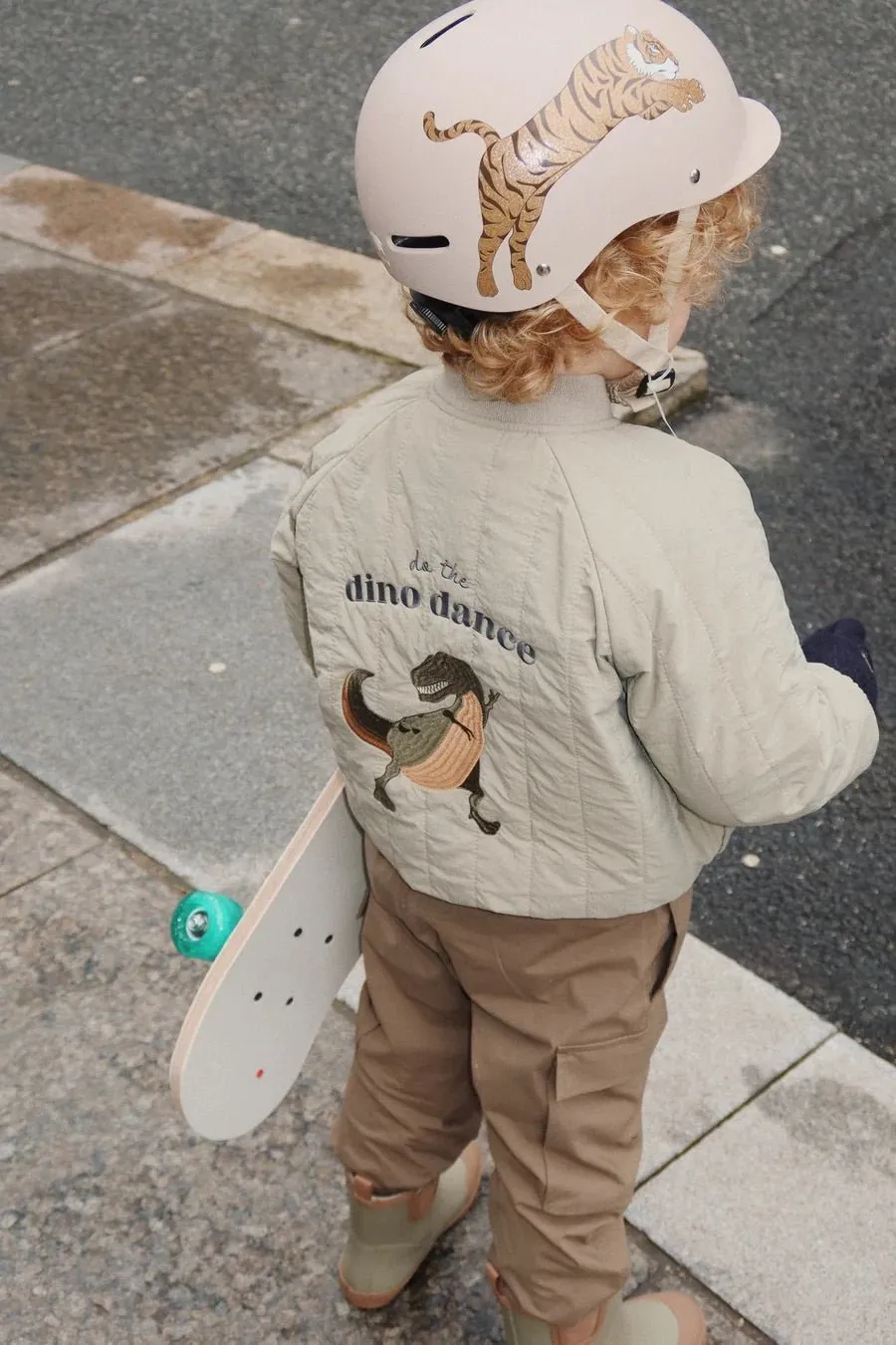 Konges Sljd: Wooden Skateboard - Tiger