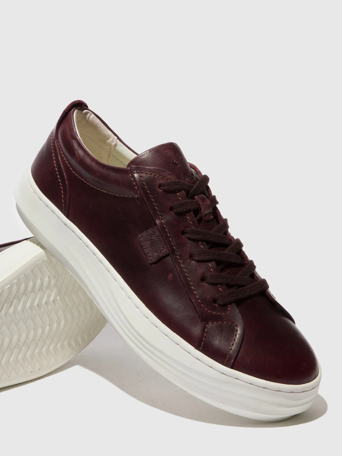 Lace-up Trainers CIVE424FLY RUG WINE