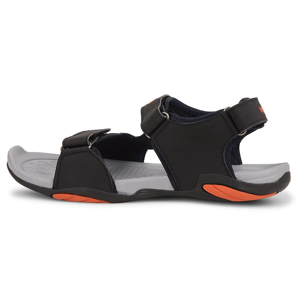 Leap7x Navy Blue Sporty Casual Sandal For Men XYLO-M15 By Liberty