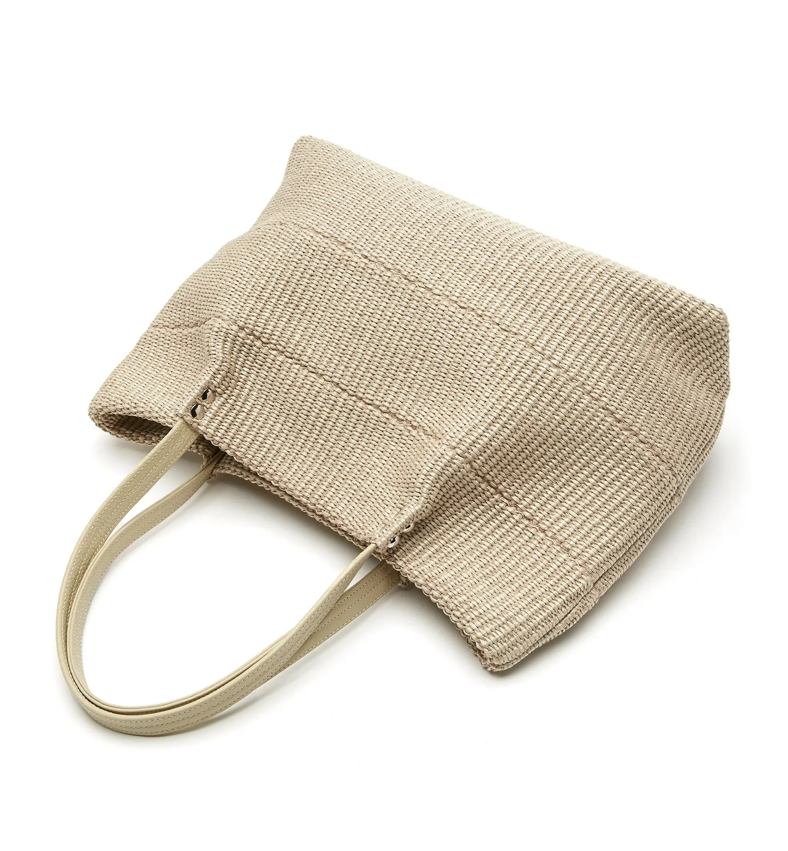 LIGHT RAFFIA TOTE BAG La Canadienne
