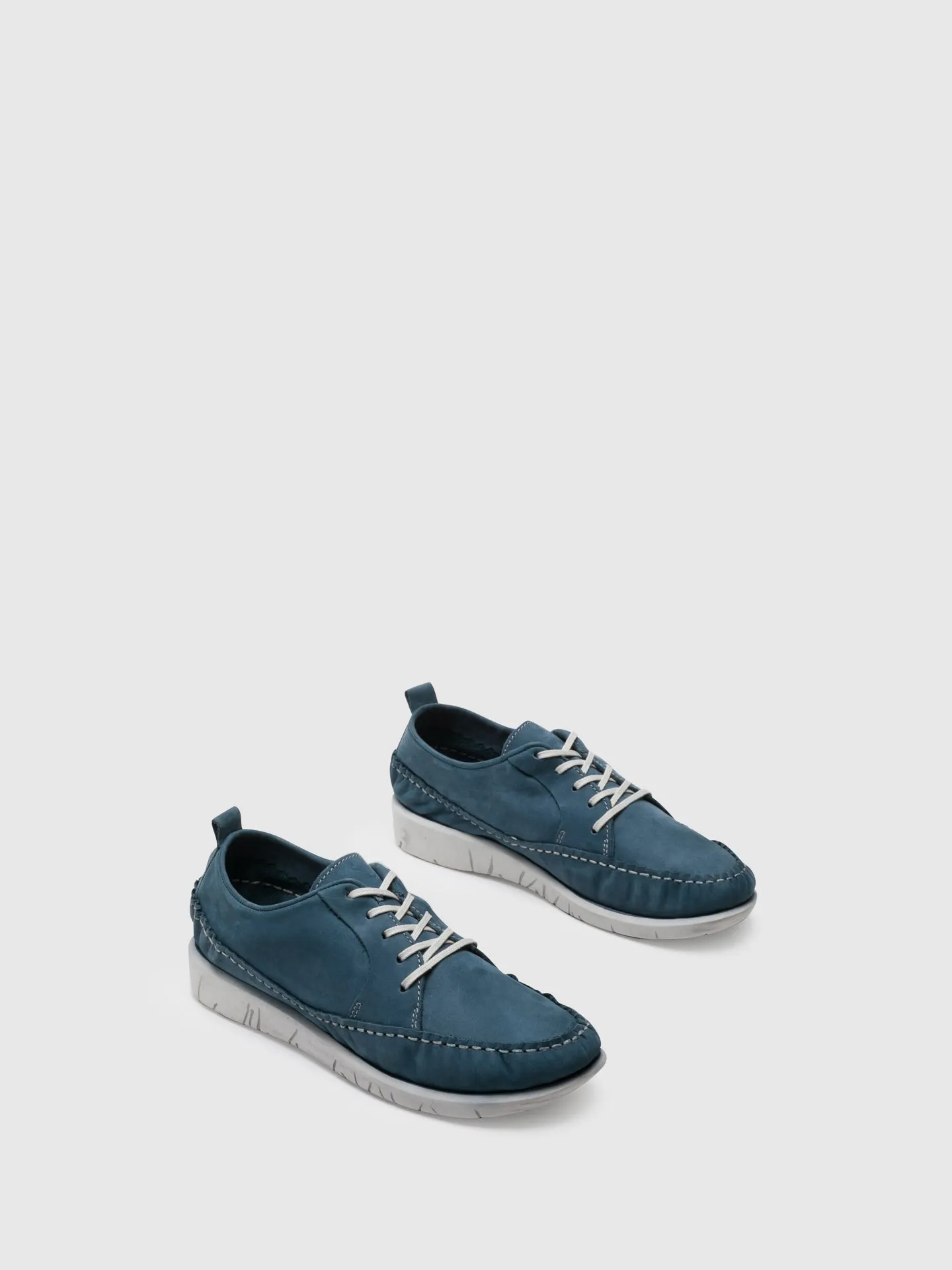 LightBlue Lace-up Trainers