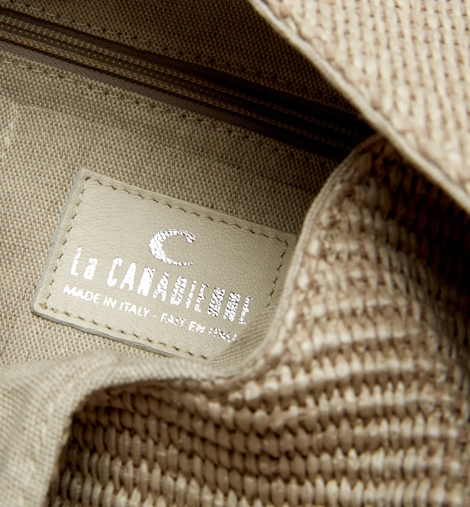 LOVIE RAFFIA TOTE BAG La Canadienne