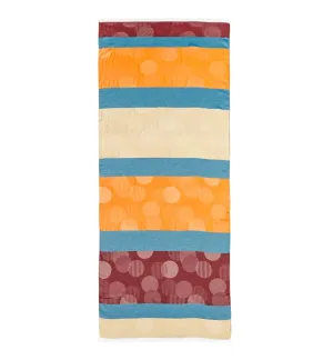 LUSTER CIRCULAR PATTERN SCARF La Canadienne