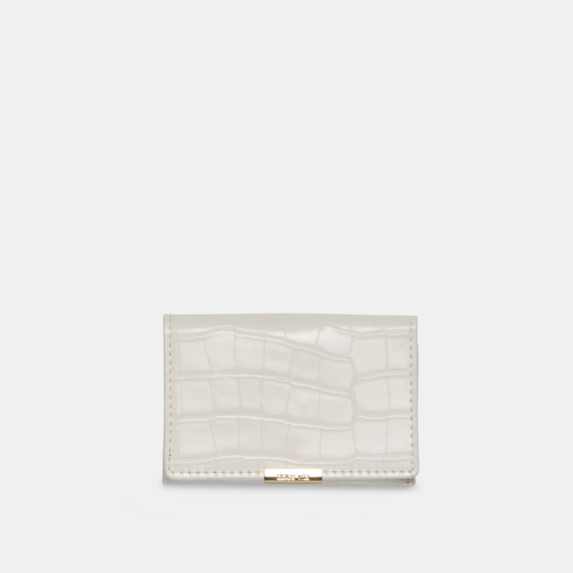 MINI-ME WALLET WHITE CROCO STELLA Dolce Vita
