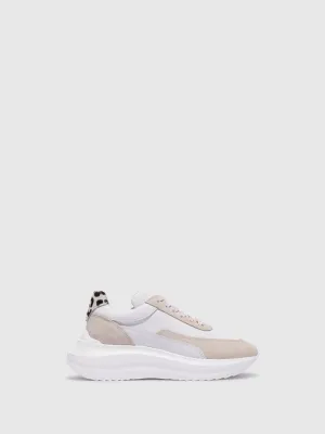 Multicolor Lace-up Trainers