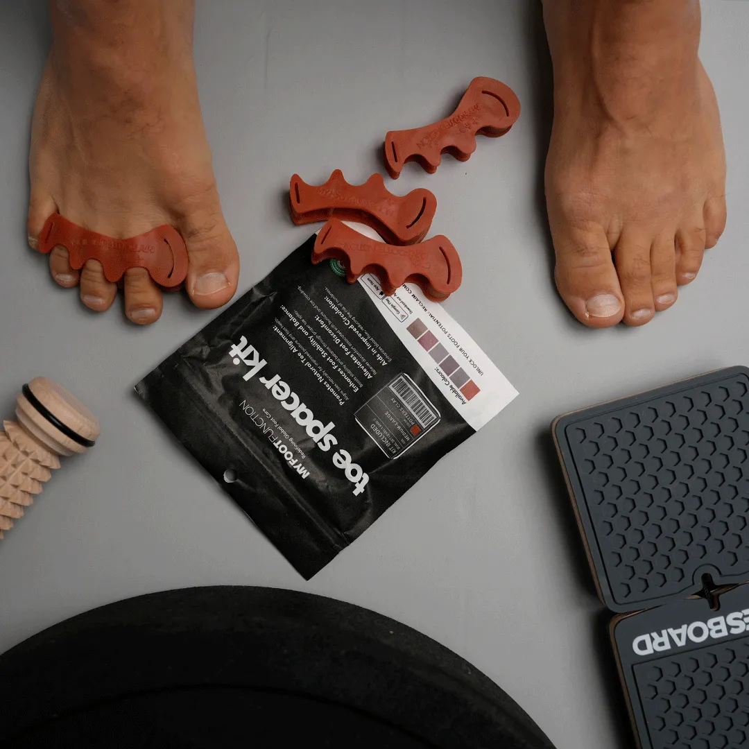 My Foot Function Toe Spacers 2.0 Kit Slate