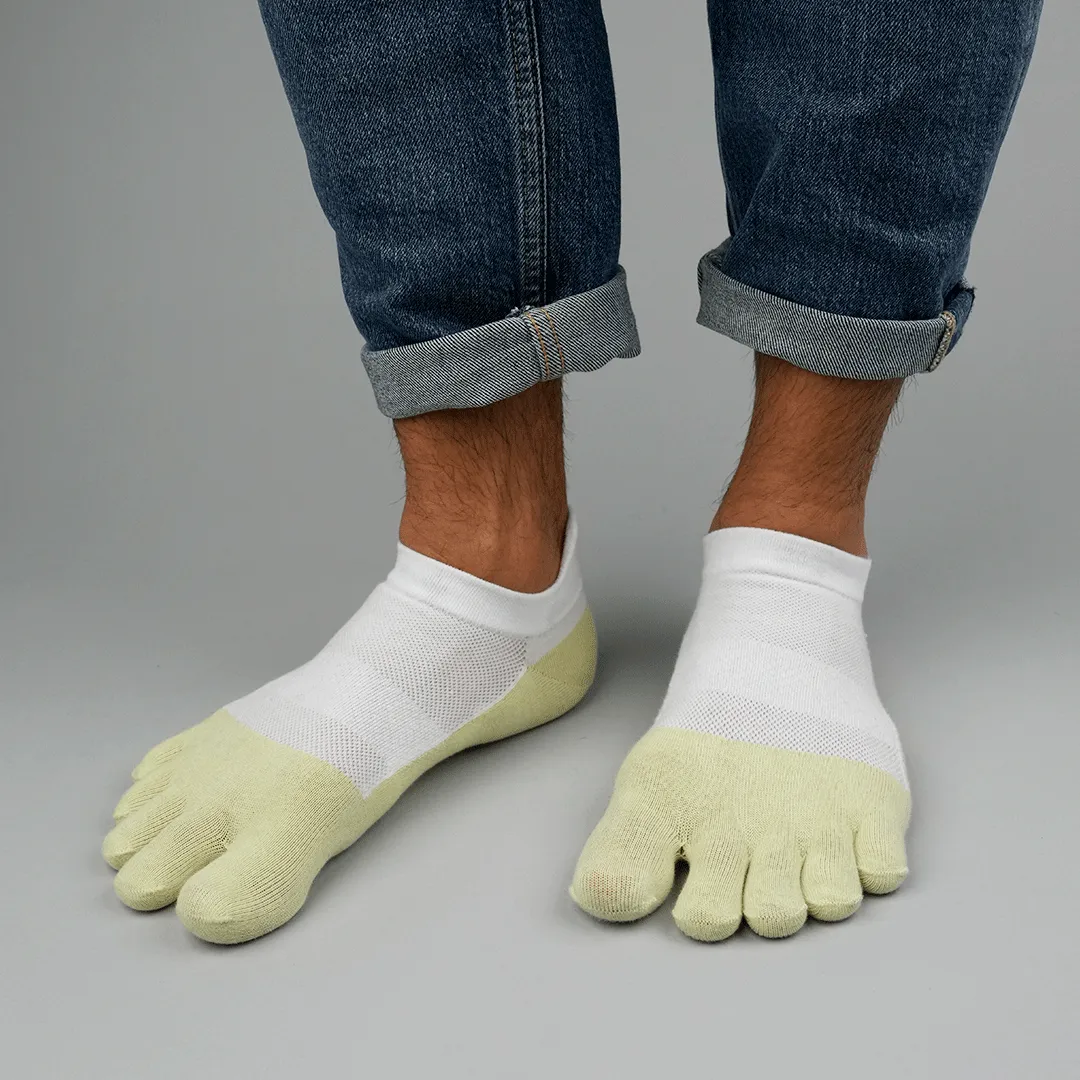 My Foot Function Tsokker  No-Show Length  White / Jade