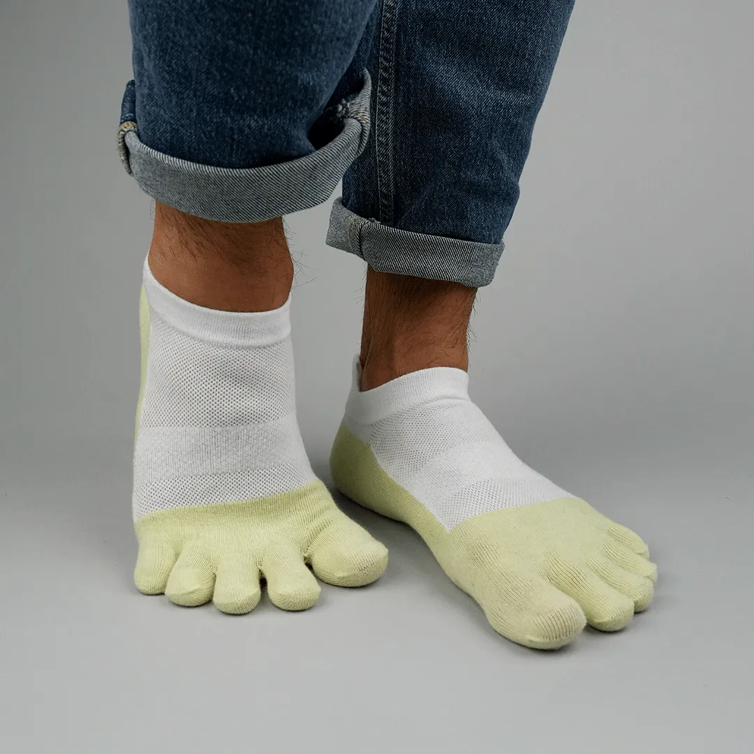 My Foot Function Tsokker  No-Show Length  White / Jade