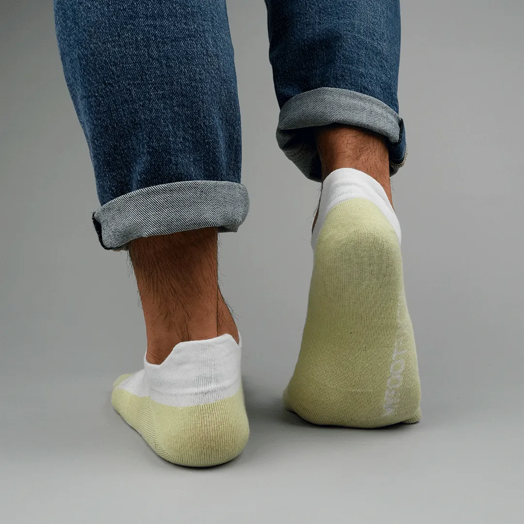 My Foot Function Tsokker  No-Show Length  White / Jade