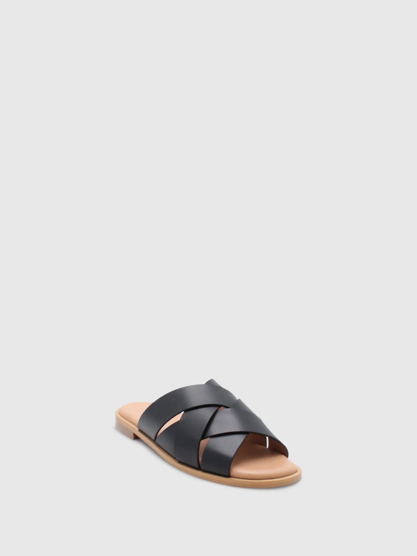 Open Slippers Evergrren Black
