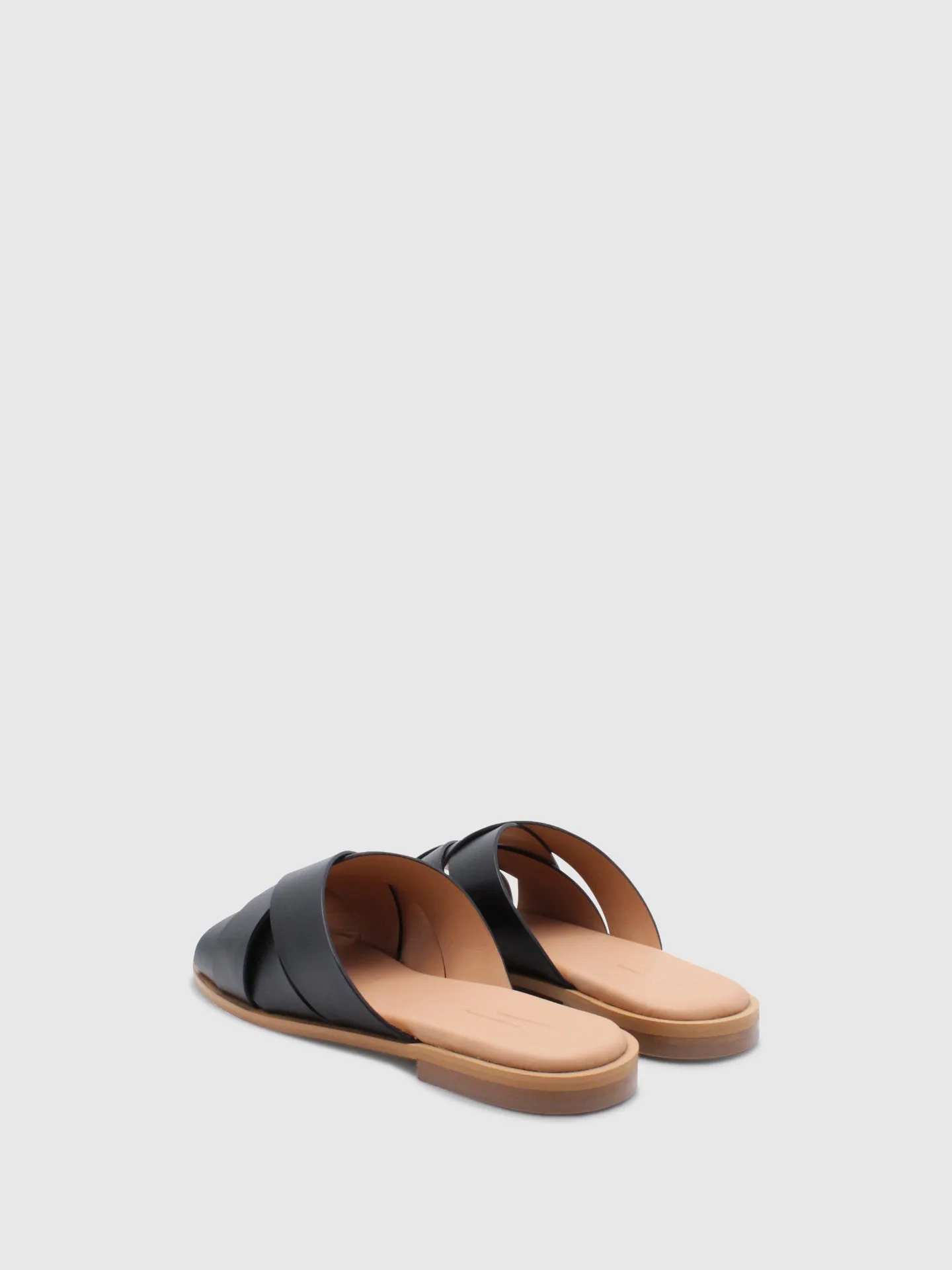 Open Slippers Evergrren Black