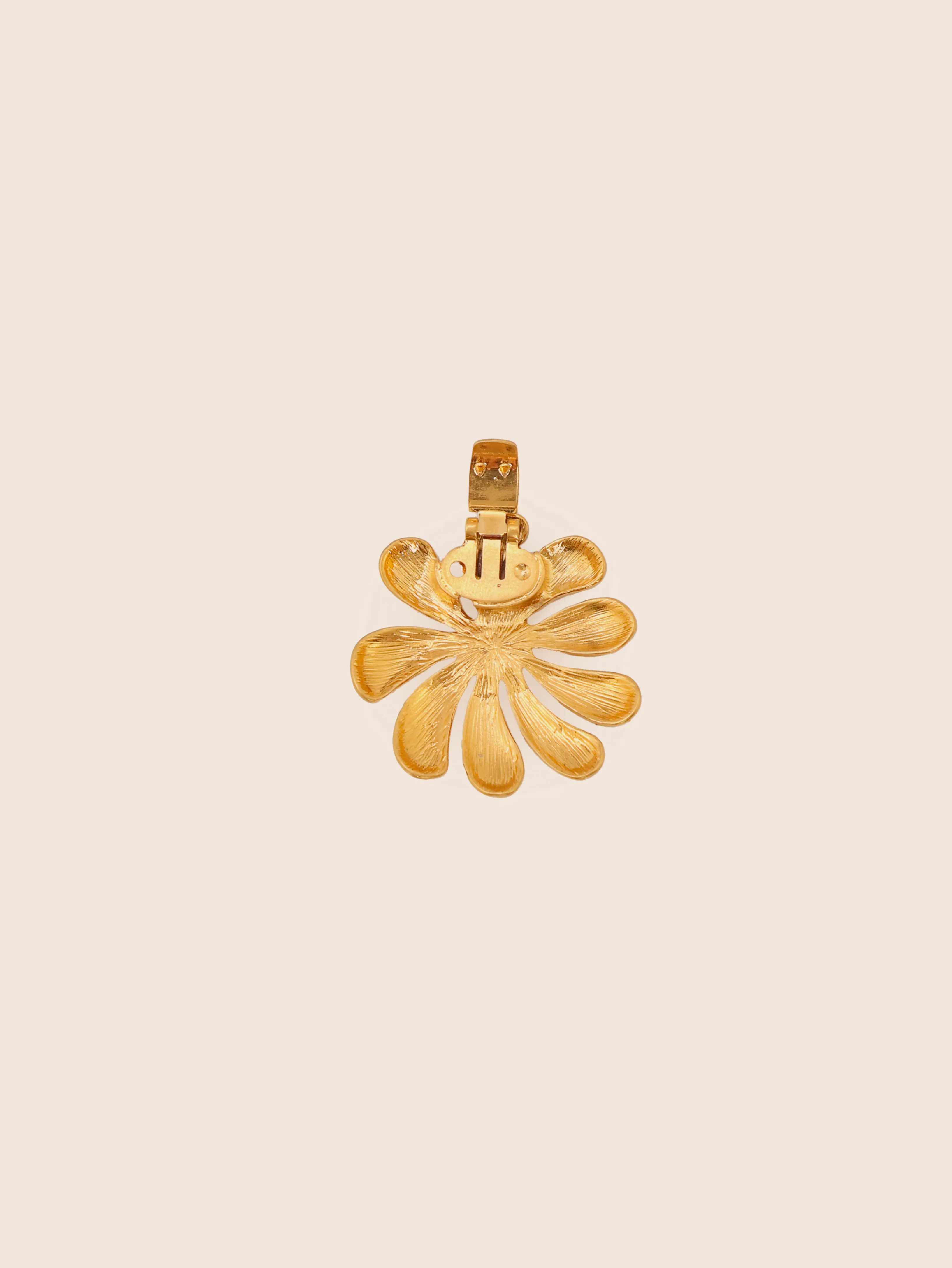 Pearl Flower Clip Gold Maguire