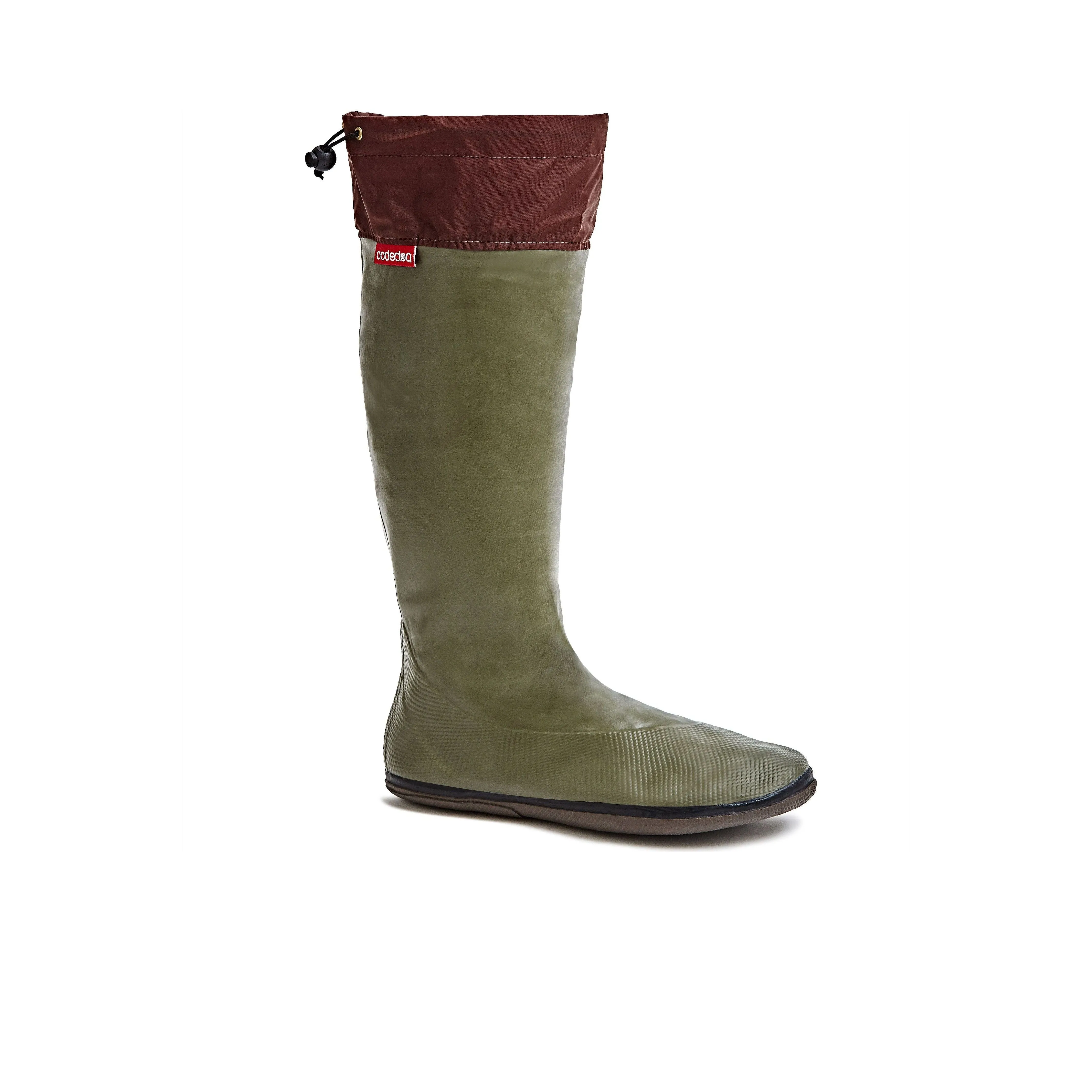 Pokeboo  Foldbare Gummistvler  Khaki