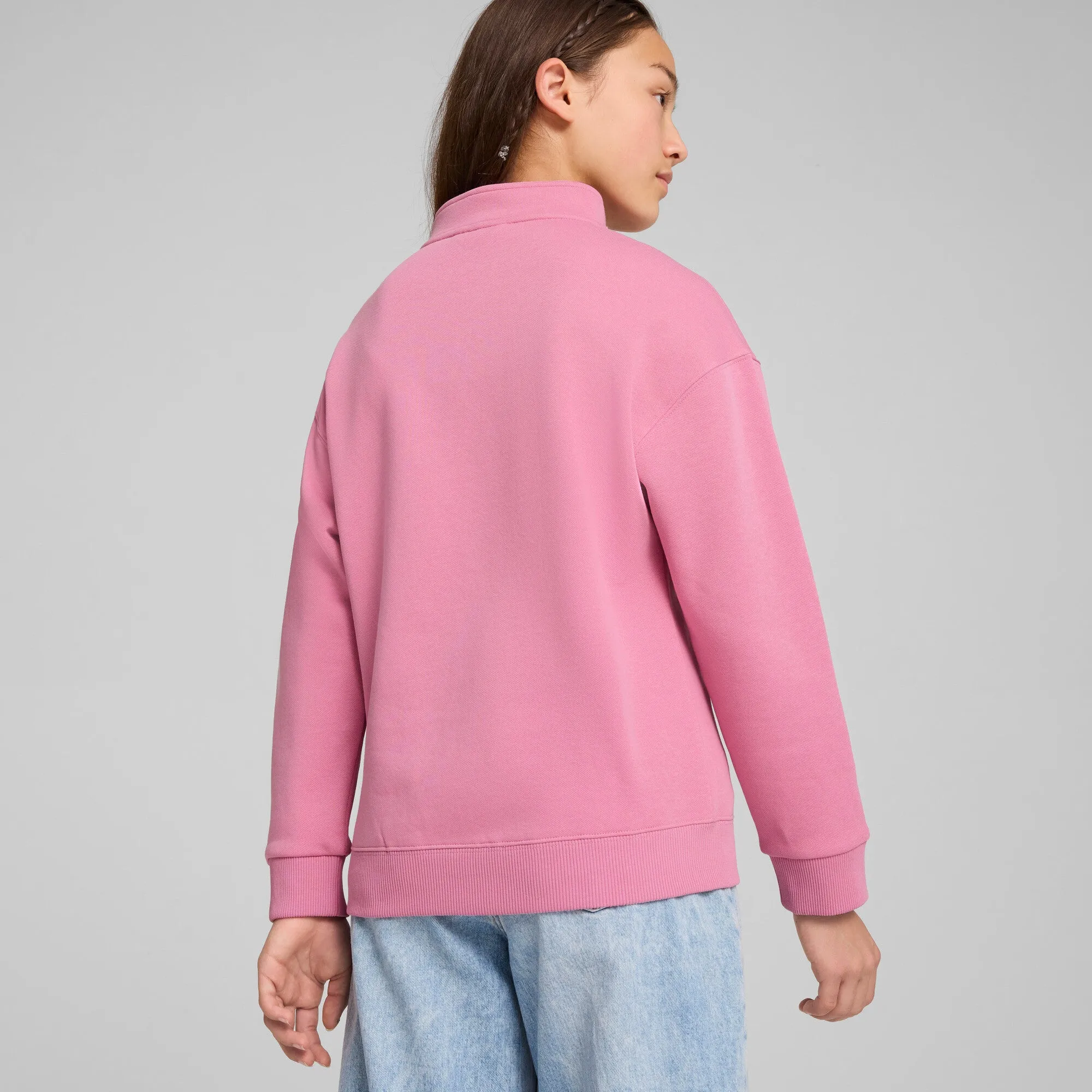 PUMA Big Kids' Girls' SQUAD Half-Zip