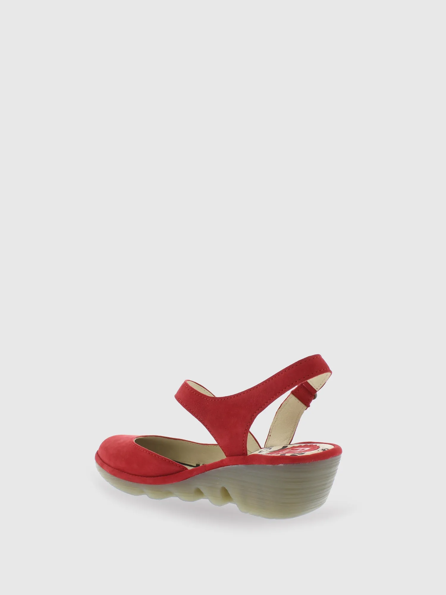 Red Velcro Sandals