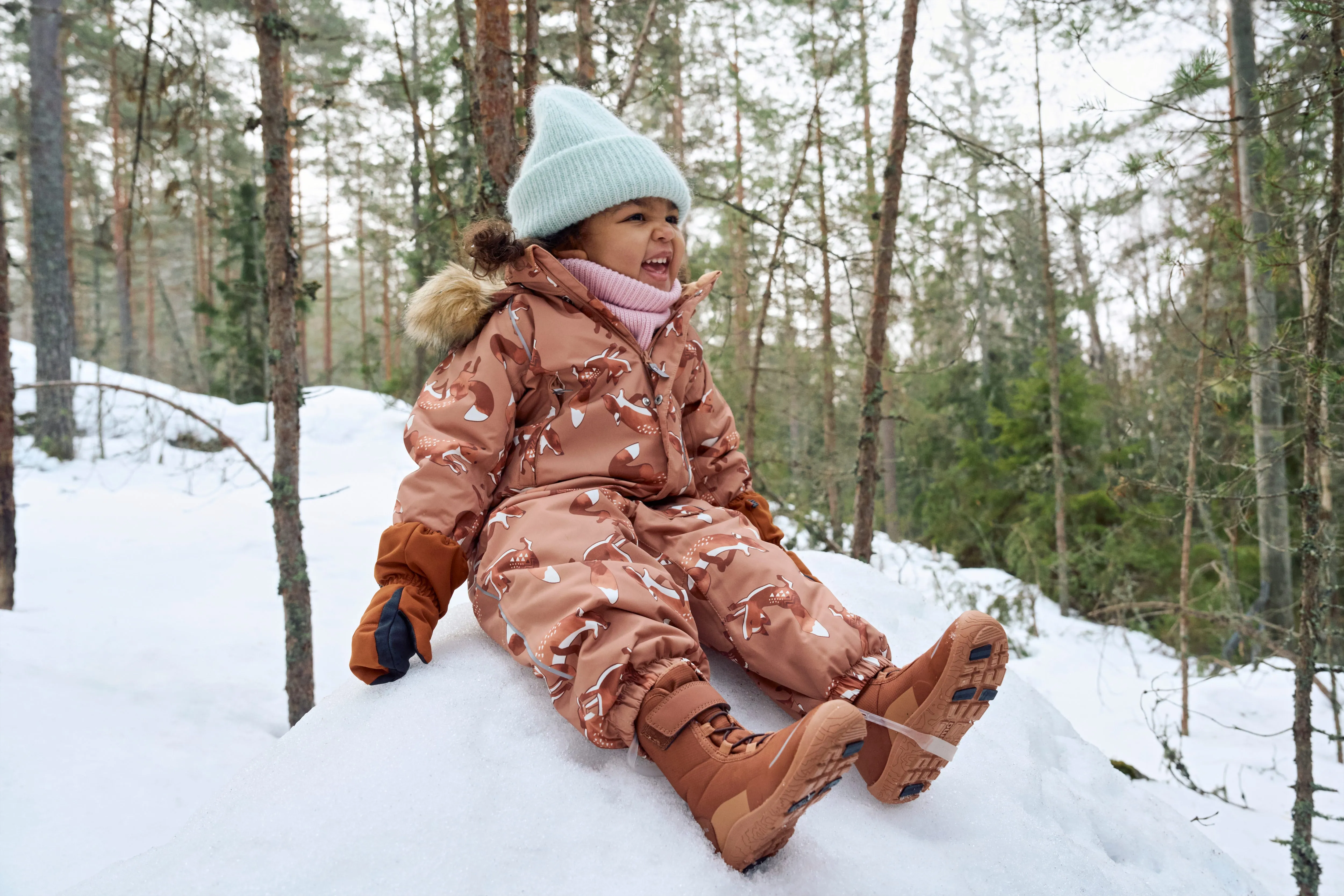Reima Talvella Kids Cinnamon Brown