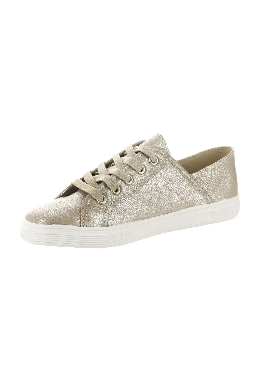 Rocket Dog Zandra Sporty Sneakers for Women in Pale Gold | ZANDRA-PALEGOLD