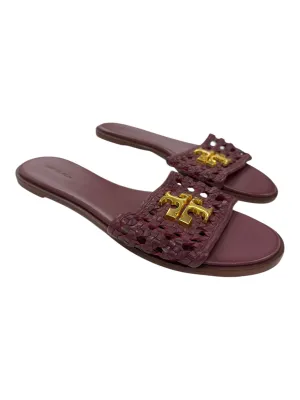 Sandals Designer By Tory Burch In Red, Size:10